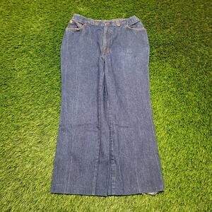 VINTAGE 1984 Levis 25035 Mom Jeans High Rise Tapered Womens 32x26 USA Cropped